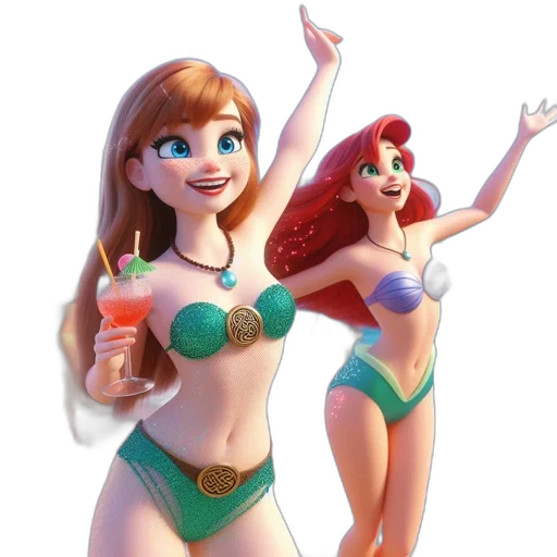 3d render, concept art, cartoon, fantasy art transparent PNG cut-out