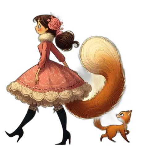 dress, concept art, fantasy art, watercolor transparent PNG cut-out