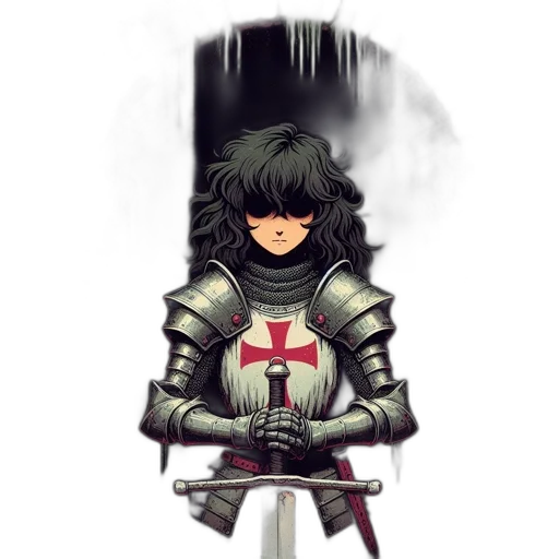 sword, weapon, staff, fantasy art transparent PNG cut-out