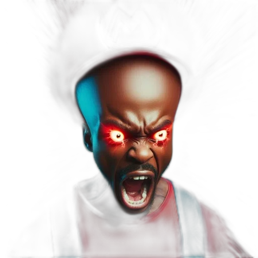face, creature, mask, staff transparent PNG cut-out