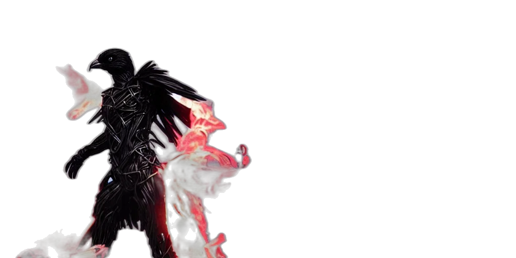 dragon, creature, hair, animal transparent PNG cut-out