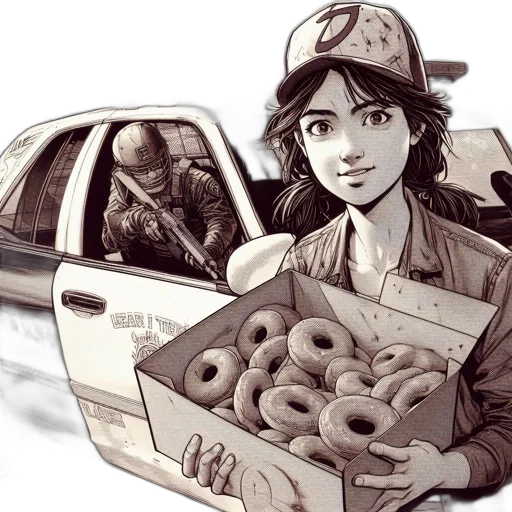 food, car, comic book art, concept art transparent PNG cut-out