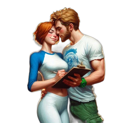 comic book art, concept art, fantasy art, pixel art transparent PNG cut-out