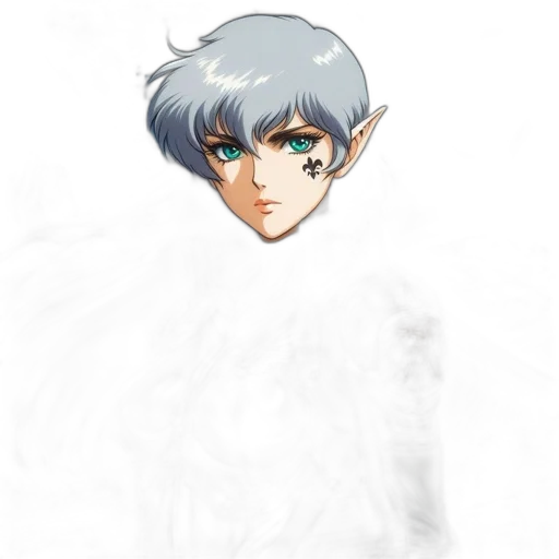 face, mask, creature, staff transparent PNG cut-out