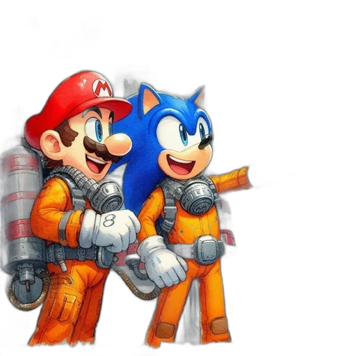 jacket, weapon, concept art, pixel art transparent PNG cut-out