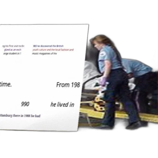 staff, person, seen, background transparent PNG cut-out
