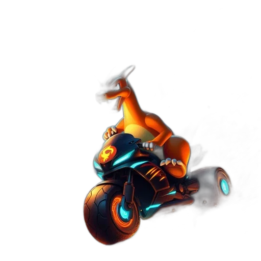 car, robot, weapon, dragon transparent PNG cut-out