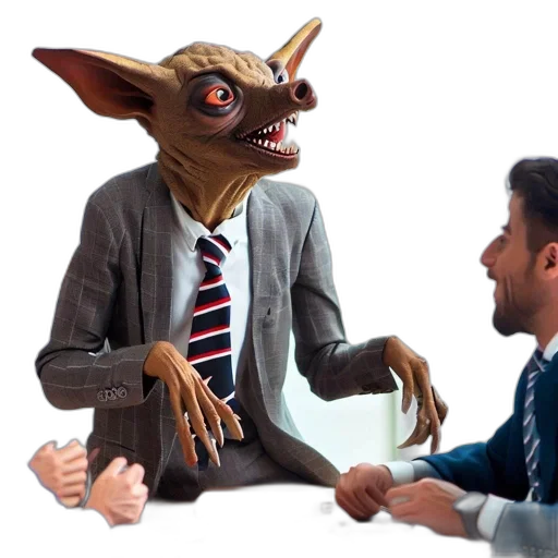staff, creature, mask, weapon transparent PNG cut-out