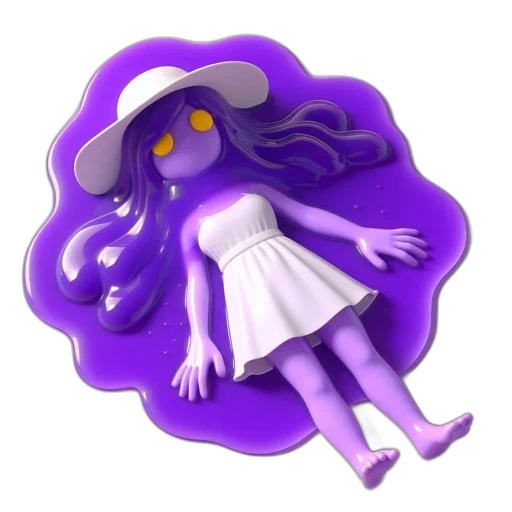 creature, hat, staff, dress transparent PNG cut-out