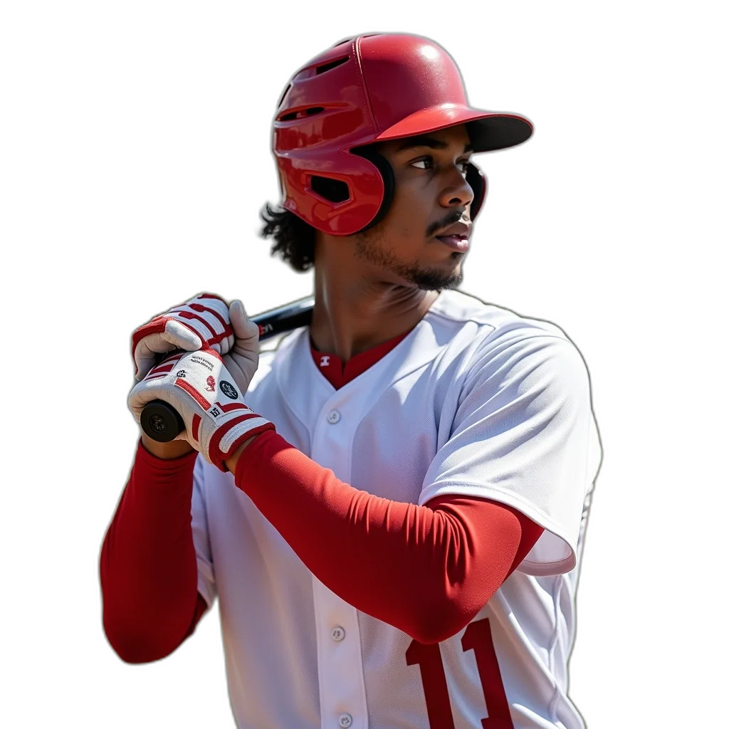 professional, baseball, player, standing transparent PNG cut-out