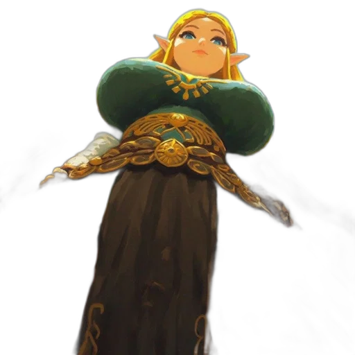 staff, dress, sword, crown transparent PNG cut-out