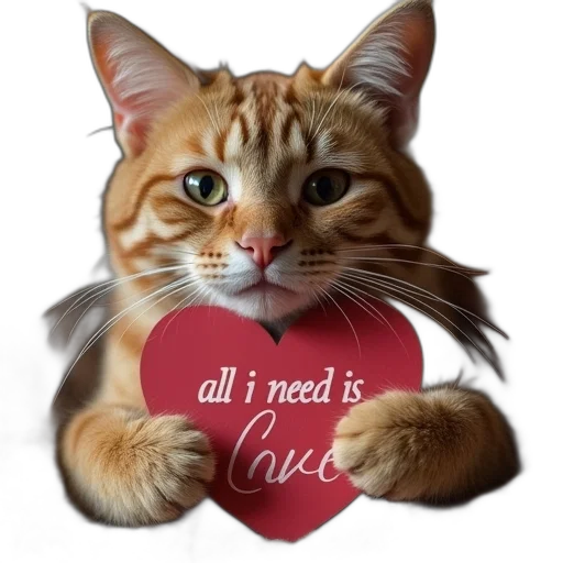 animal, jewelry, photorealistic, cat transparent PNG cut-out