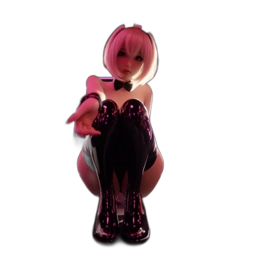 dress, robot, bottle, staff transparent PNG cut-out