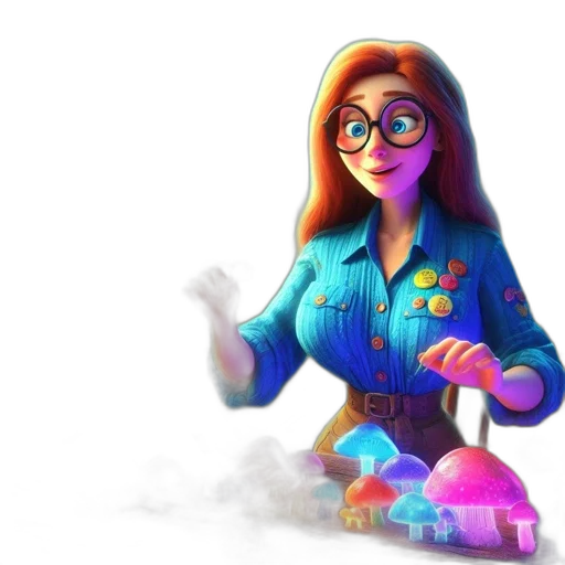 jacket, dress, robot, staff transparent PNG cut-out
