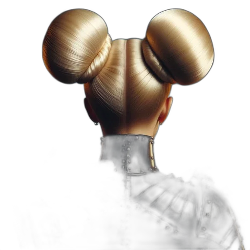 crown, hair, mask, staff transparent PNG cut-out