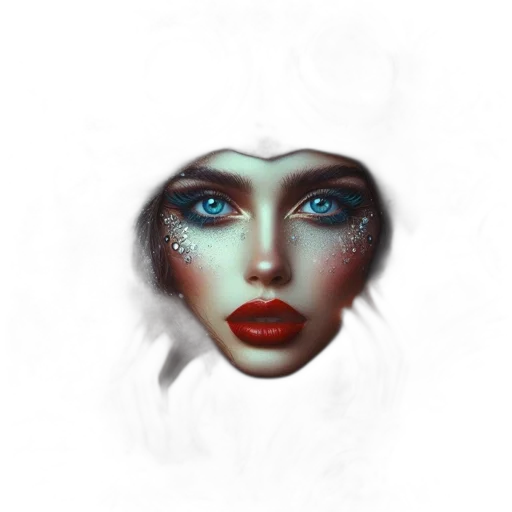 face, mask, jewelry, crown transparent PNG cut-out