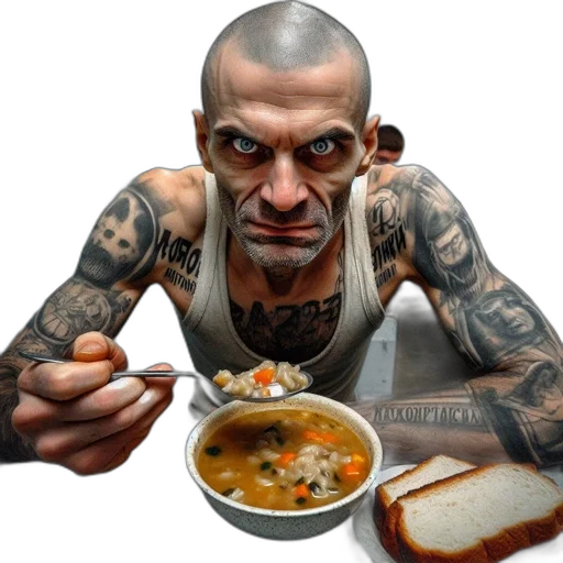 food, face, animal, weapon transparent PNG cut-out