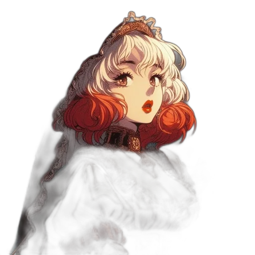 crown, hat, staff, face transparent PNG cut-out