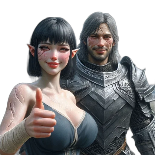 weapon, face, dragon, fantasy art transparent PNG cut-out