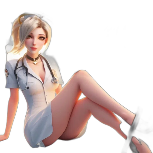staff, dress, robot, concept art transparent PNG cut-out