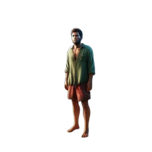 face, creature, staff, animal transparent PNG cut-out