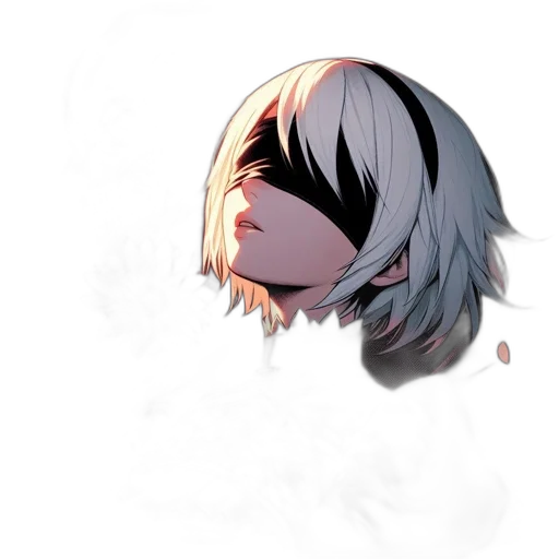 mask, face, hair, creature transparent PNG cut-out