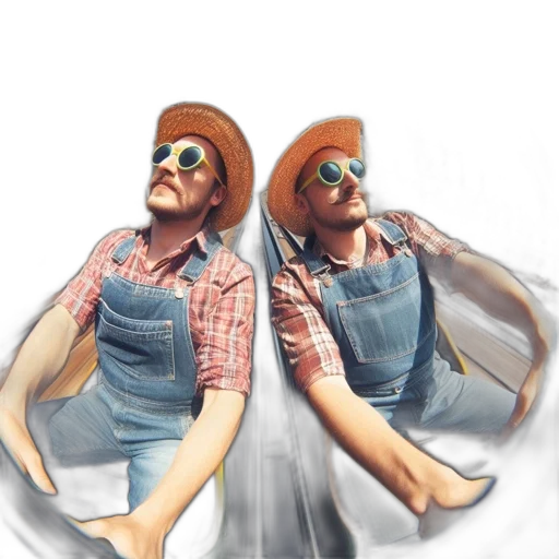 hat, face, mask, hair transparent PNG cut-out
