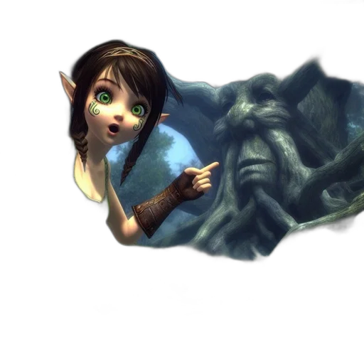 creature, dress, face, dragon transparent PNG cut-out