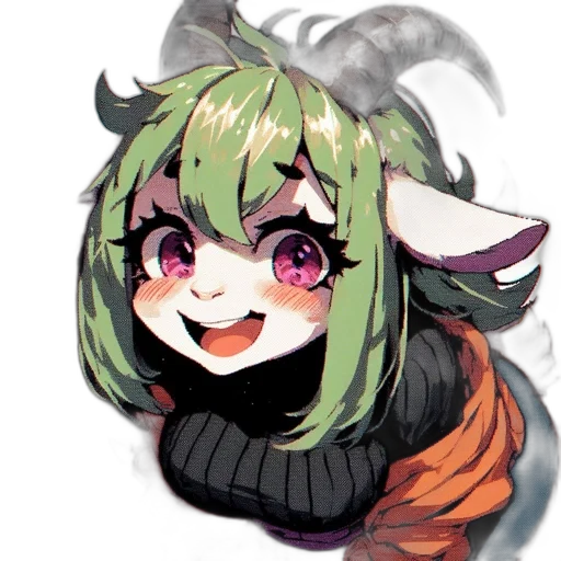 mask, creature, dragon, staff transparent PNG cut-out