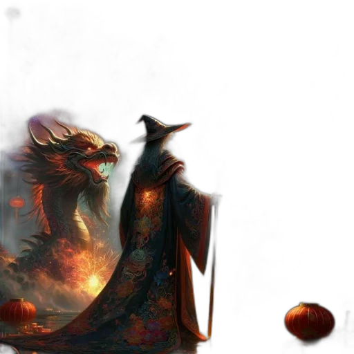dragon, creature, fantasy art, concept art transparent PNG cut-out