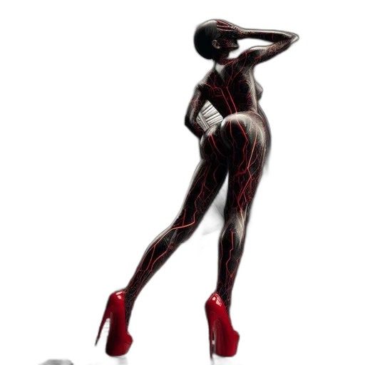 robot, shoes, jewelry, dress transparent PNG cut-out