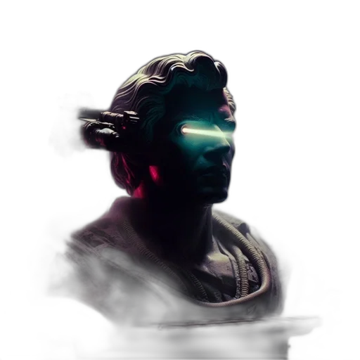 mask, face, robot, crown transparent PNG cut-out