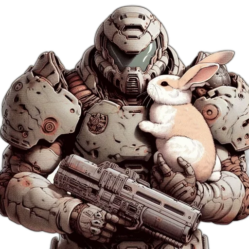 robot, animal, weapon, concept art transparent PNG cut-out