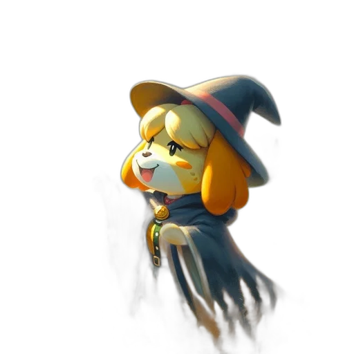 staff, hat, mask, creature transparent PNG cut-out