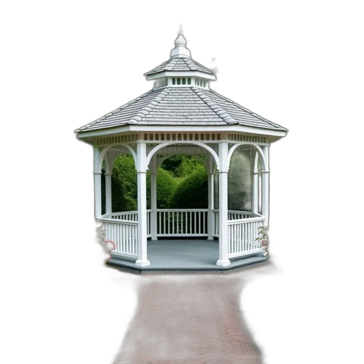 building, umbrella, hat, furniture transparent PNG cut-out