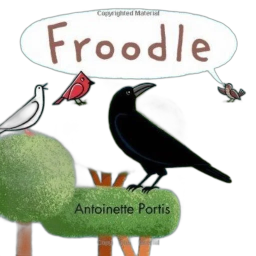froodle, antoinette, portis, whimsical transparent PNG cut-out