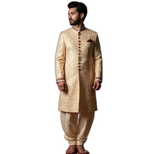 jacket, earth tones, mens, indo transparent PNG cut-out