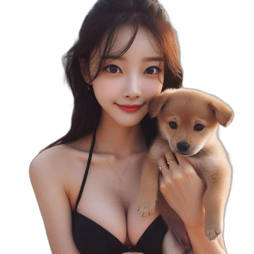 animal, creature, photorealistic, oil painting transparent PNG cut-out