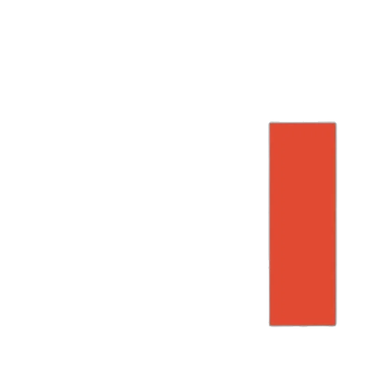 red, monochrome, bar, chart transparent PNG cut-out