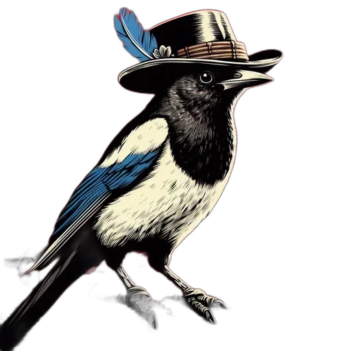 hat, animal, staff, crown transparent PNG cut-out