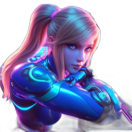 robot, weapon, face, concept art transparent PNG cut-out
