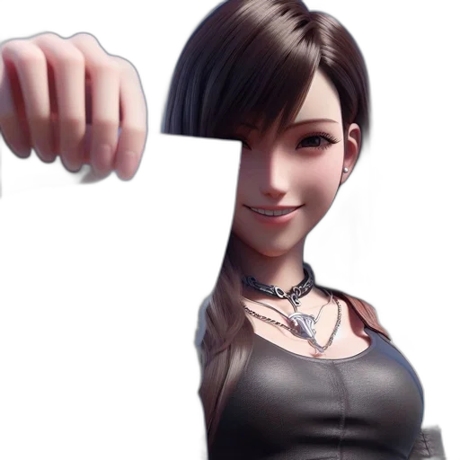 staff, weapon, hair, face transparent PNG cut-out