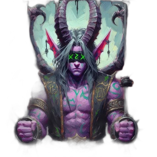 creature, fantasy art, concept art, pixel art transparent PNG cut-out