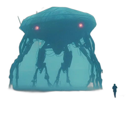 creature, robot, hat, mask transparent PNG cut-out
