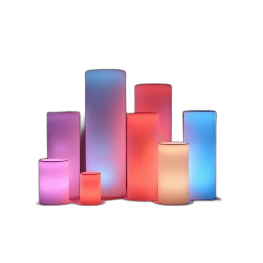 furniture, bottle, jewelry, vaporwave transparent PNG cut-out