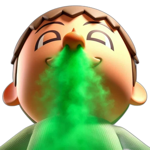 mask, creature, face, staff transparent PNG cut-out