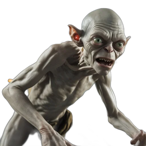creature, face, animal, staff transparent PNG cut-out