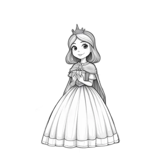 dress, crown, staff, jewelry transparent PNG cut-out