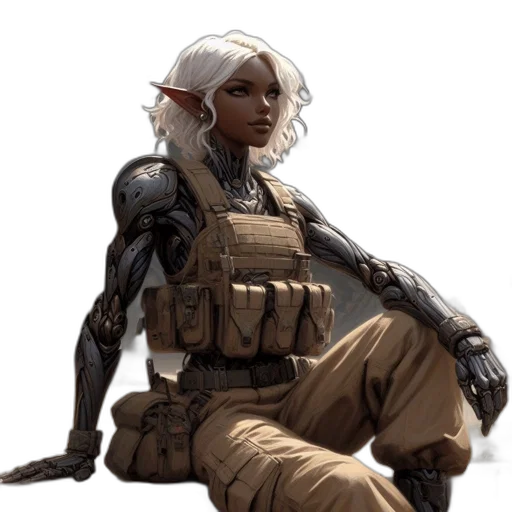 staff, weapon, concept art, cyberpunk transparent PNG cut-out