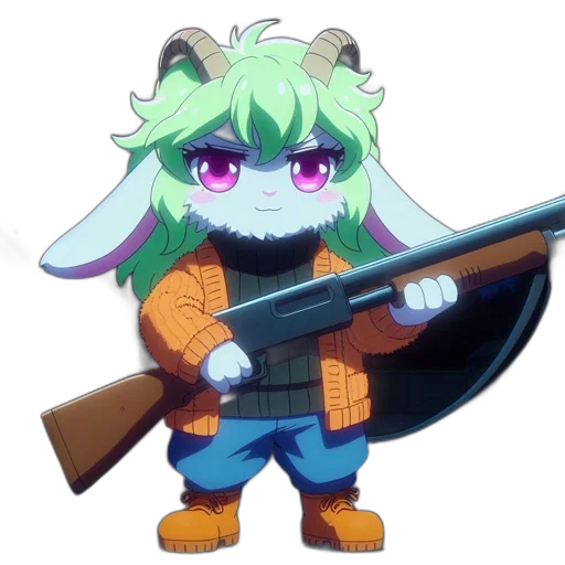 weapon, animal, staff, dragon transparent PNG cut-out